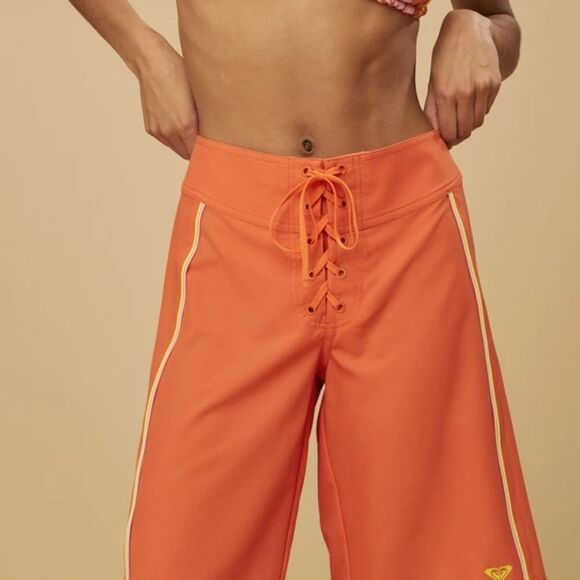 Roxy x Kate Bosworth size s Bermuda board shorts boyshorts Nwot 10" - Picture 12 of 12